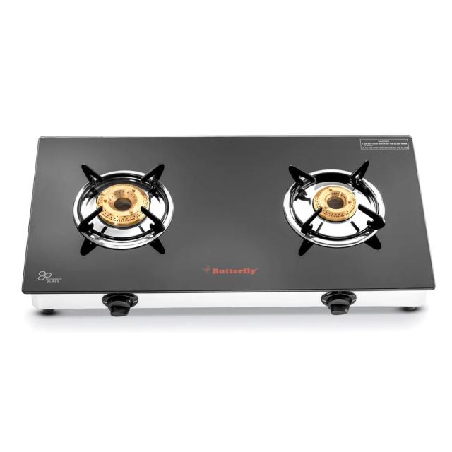 Butterfly Radiant 2B Jumbo Glass Top Gas Stove