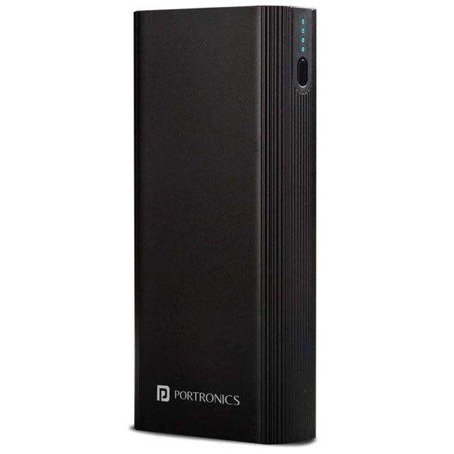 


Portronics Power Bank Power M 20000mAh Black