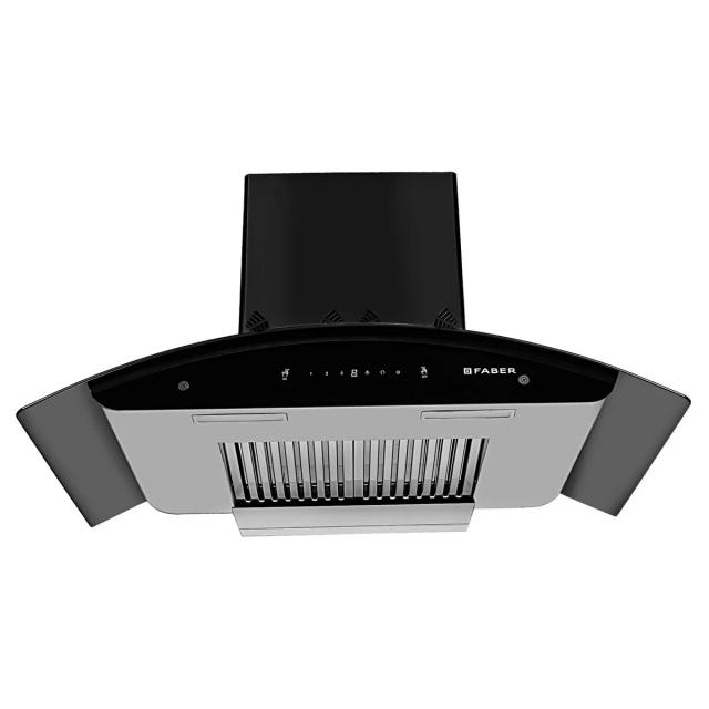 Faber Hood Premia 3D Plus IND HC SC BK 90 Auto Clean Wall Mounted Chimney