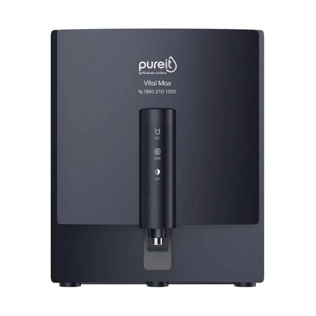  Pureit Vital Max (Black) RO+UV+MP, 7L Storage with FiltraPower Technology