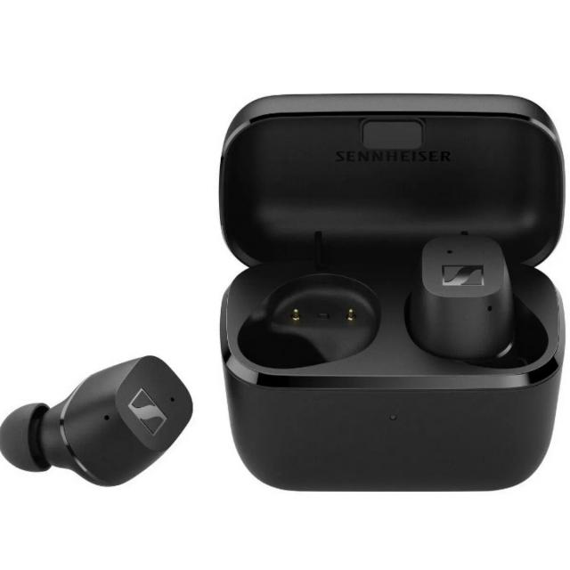  Sennheiser CX True Wireless in Ear Earbuds with Mic (Black)