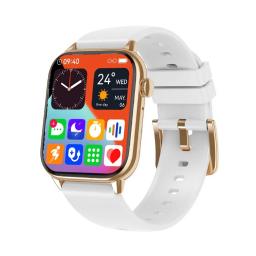 Pebble Orion Max 1.91" IPS Display Smart Watch,White Gold