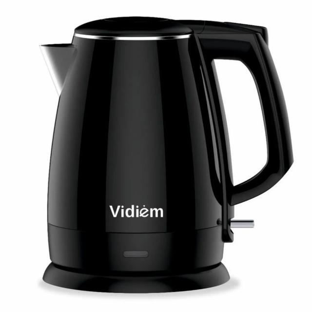 Vidiem Tusker 1500 watts Electric Kettle 1.5Ltr Black