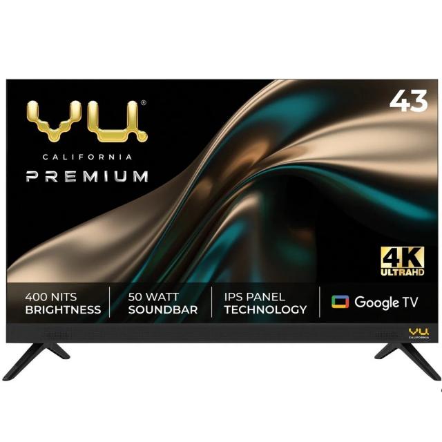 VU 4K Ultra HD Smart Google TV 43CA 108 cm (43 inch)
