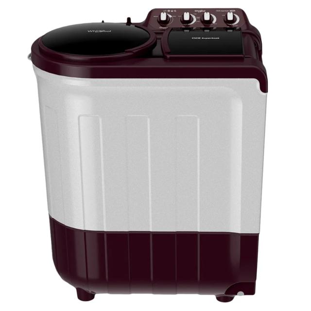 Whirlpool 7 Kg 5 Star Semi Automatic Top Load Washing Machine  Ace Super Soak Wine


