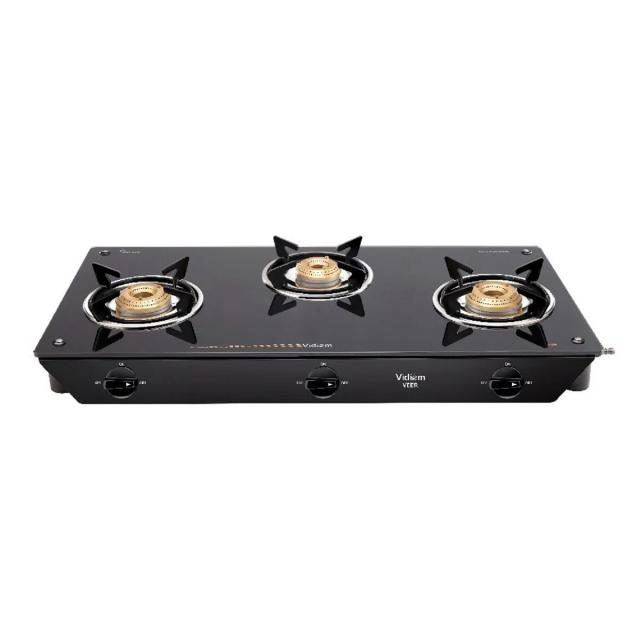 Vidiem Veer 3 Manual Gas Stove  (3 Burners)