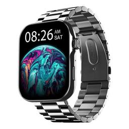 Noise ColorFit Ultra3 1.96" AMOLED Display Smart Watch,Silver