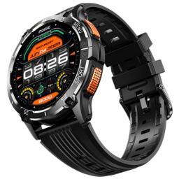 Noise Fit Force Plus 1.46'' AMOLED Display Smart Watch,Jet Black
