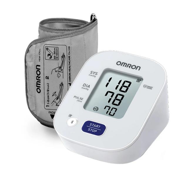 Omron HEM-7141T1 Bluetooth Blood Pressure Monitor (White)