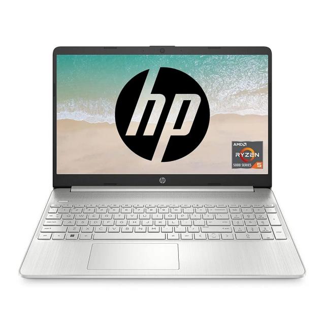 HP AMD Ryzen 5-5500U (8 GB/512 GB SSD/Windows 11 Home) 15s-EQ2223AU Thin and Light Laptop(MS Office,15.6 Inch,1.69 Kg,Natural Silver)