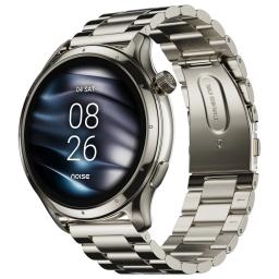 Noise Fit Mettle 1.4'' HD Display Smart Watch,Elite Nickel