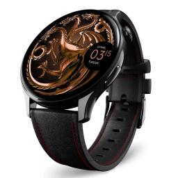 Pebble Game Of Thrones 1.43” AMOLED Display Smart Watch,Black