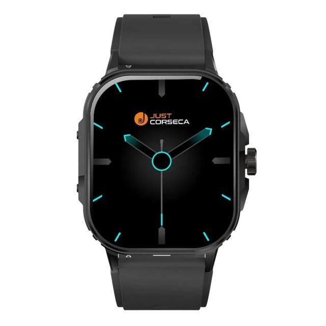 Just Corseca Serenity 2.1" LCD Display Smart Watch,Black