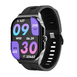 Pebble Alive 1.99" AMOLED Display Smart Watch,Jet Black