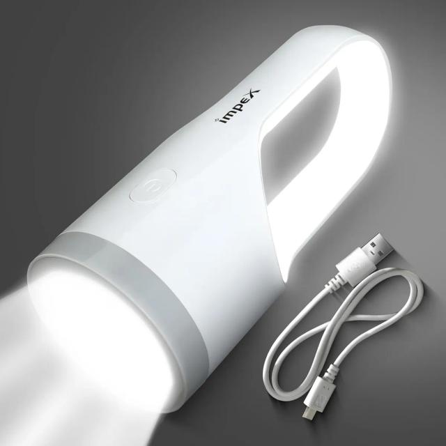 Impex 2 in 1 Rechargeable Flashlight and Emergency Light Lumin A0