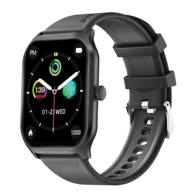 Promate XWatch-B2 2.01” Ultra Large Display Smart Watch, Black