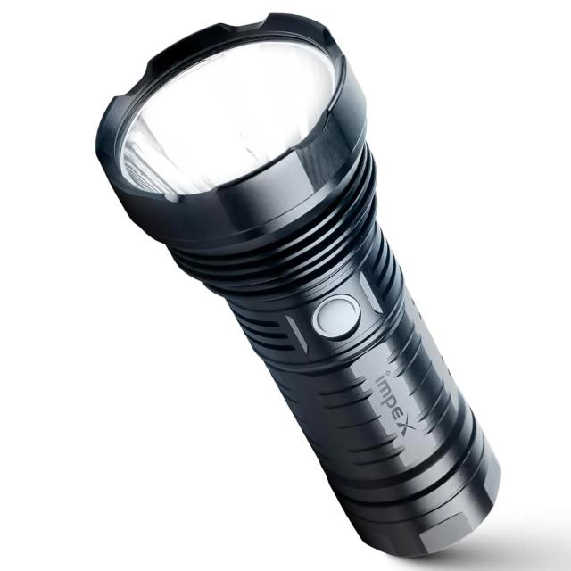 Impex Rechargeable Torch Flashlight Ultra X20 with 6600 MAh Battery 