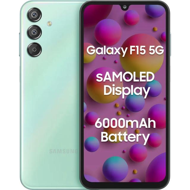 Samsung Galaxy F15 5G 4GB 128GB Jazzy Green