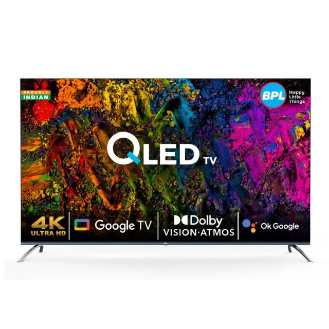 BPL 4K Ultra HD Google Smart QLED TV 65U-D5510 165.1 cm (65 inch)