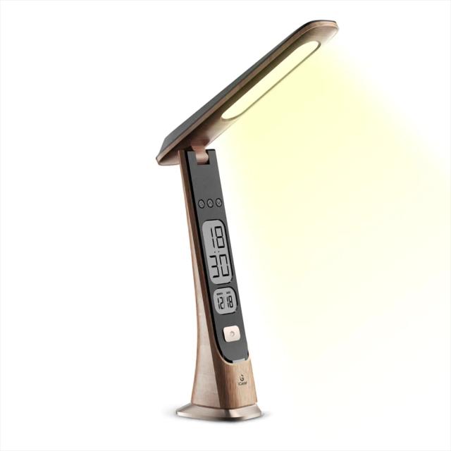 iGear Desklite Pro Led Table Lamp Rechargeable with Wooden Texture Finish