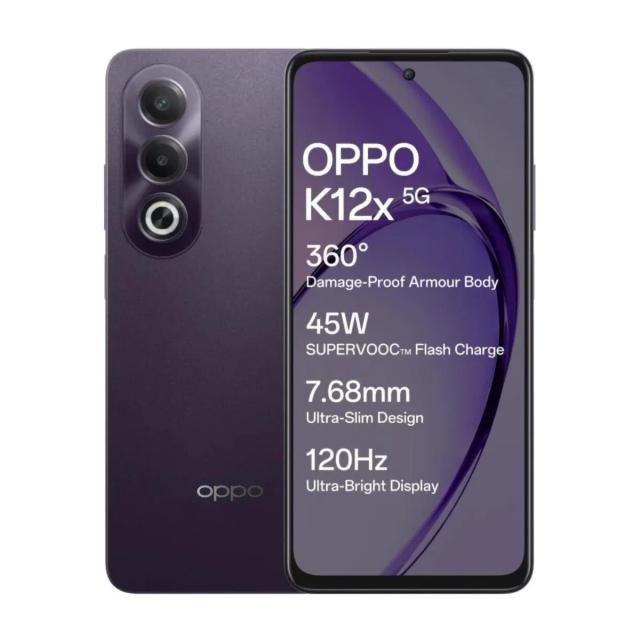 Oppo K12x 5G 6GB 128GB Midnight Violet