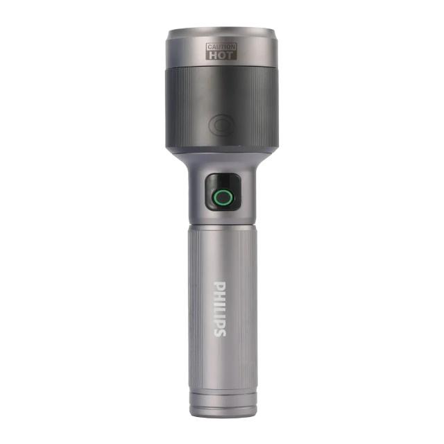 Philips Aircraft Aluminium Alloy 33.2cms Zoom LED Rechargeable Flashlight SFL5102/56