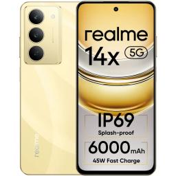 Realme 14x 5G 6 GB 128 GB Golden Glow