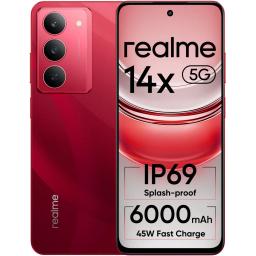 Realme 14x 5G 6 GB 128 GB Jewel red