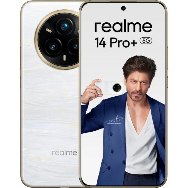 Realme 14 Pro Plus 5G 8 GB 128 GB Pearl White