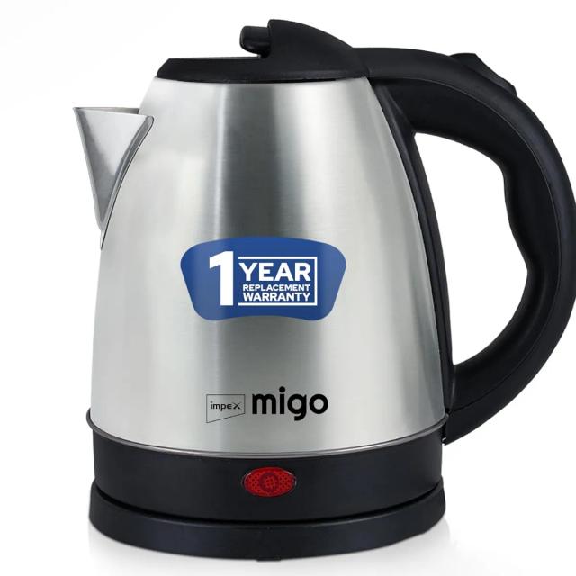 Impex Migo Stainless Steel Electric Kettle 1.8 L